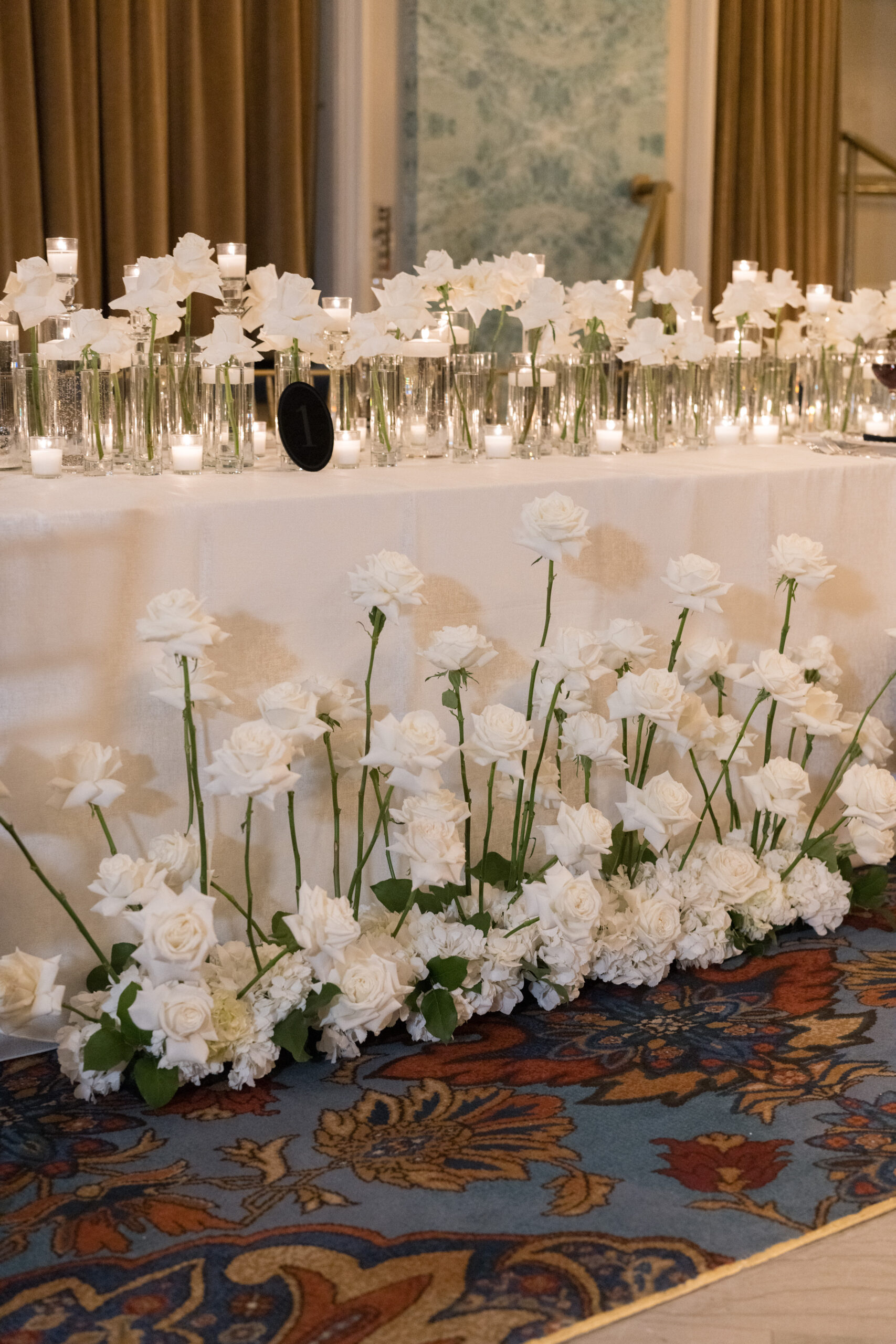 Wedding ceremony florals Chicago, Sugar Grove